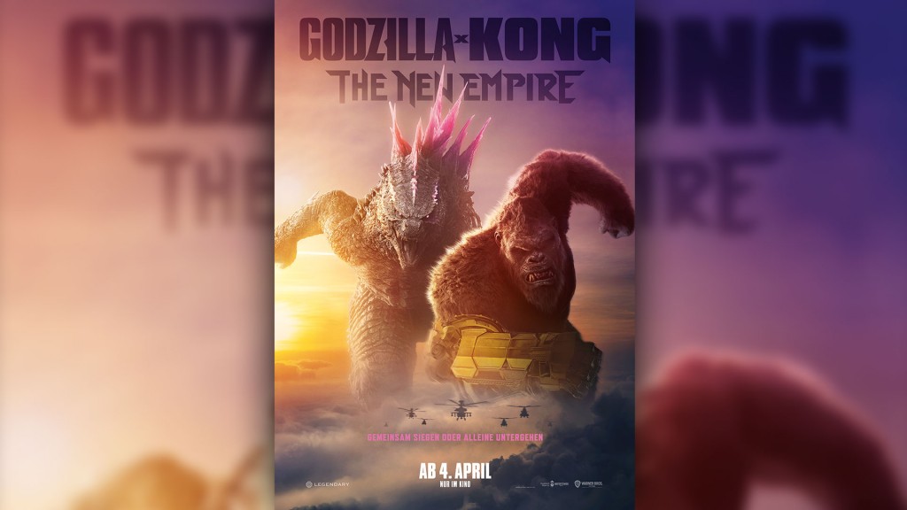 Filmplakat Godzilla vs Kong: The New Empire