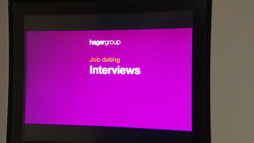 Hagergroup: Interviewschild Job Dating