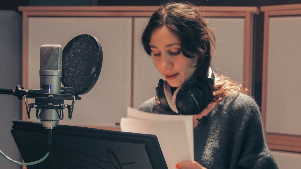 Safia Al Bagdadi im Studio