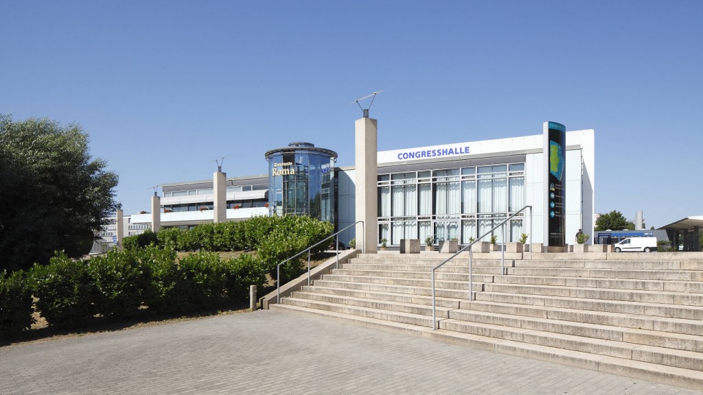 Foto: Die Congresshalle in Saarbrücken