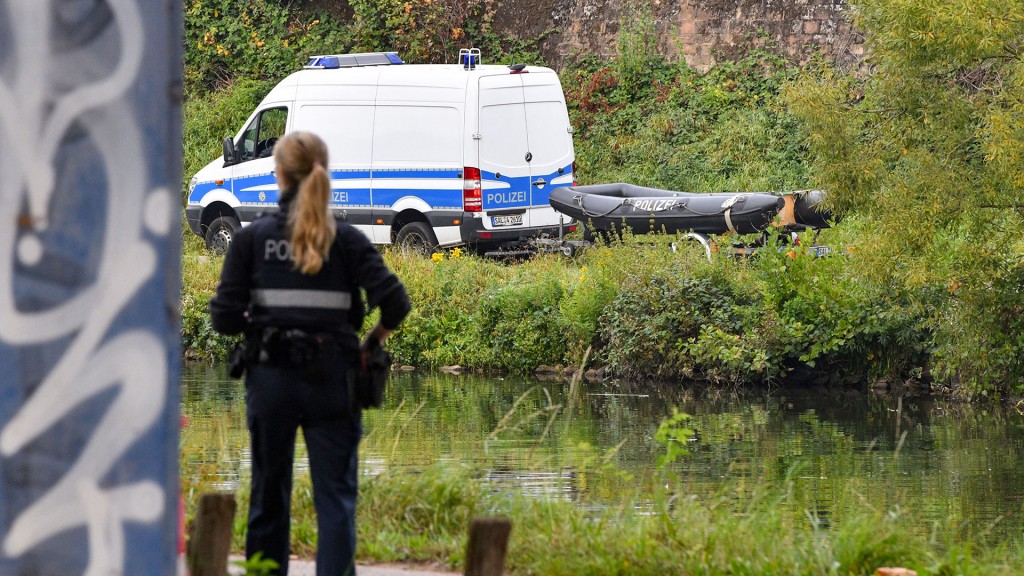 Foto: Ein Foto der Polizei bei der Suche