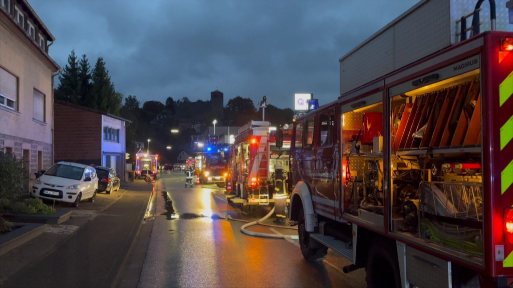 Foto: Feuerwehrgroßeinsatz in Eppelborn