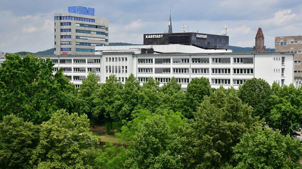 Das Finanzamt am Stadtgraben in Saarbrücken