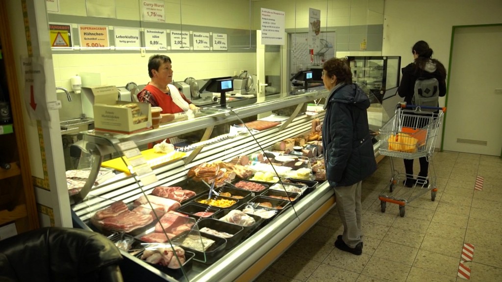 Foto: Wursttheke im Frischemarkt in Reisebach