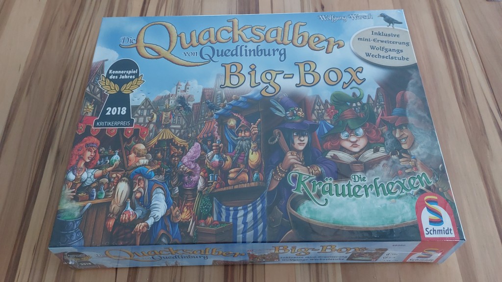 Das Spiel 'Die Quacksalber von Quedlinburg'