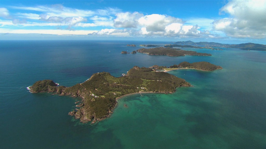 Foto: Neuseeland aus der Vogelperspektive