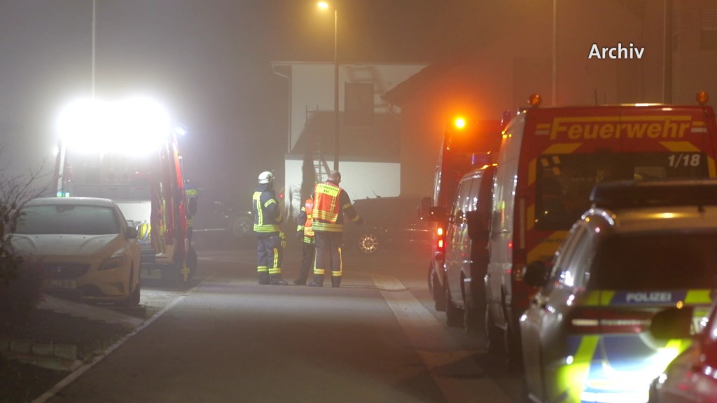 Foto: Feuerwehr in Spiesen-Elversberg 