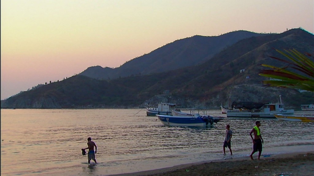 Foto: Strand in Kolumbien