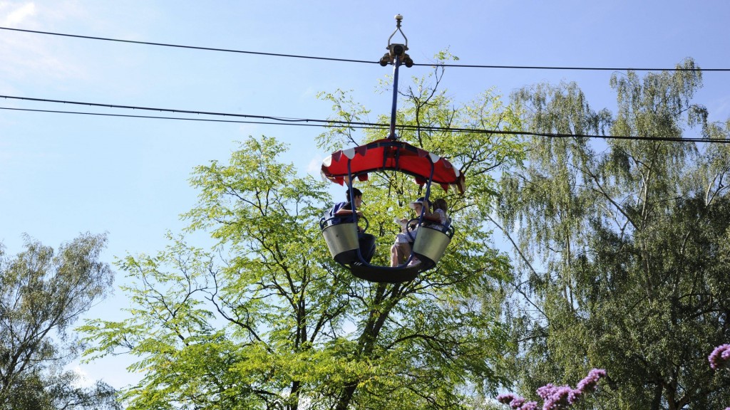 Seilbahn im Deutsch-Französischen Garten