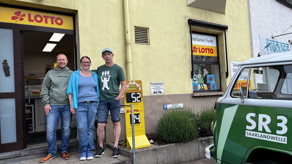 GuMo Mobil vor dem Kiosk Funk in Bliesransbach