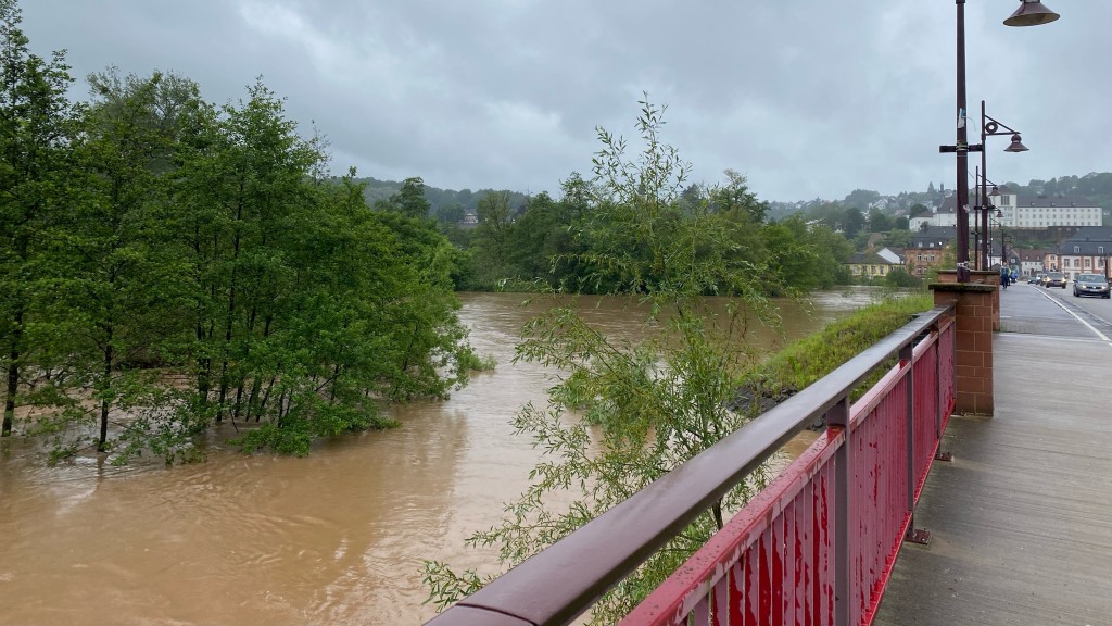 Hochwasser, Bild Blieskastel