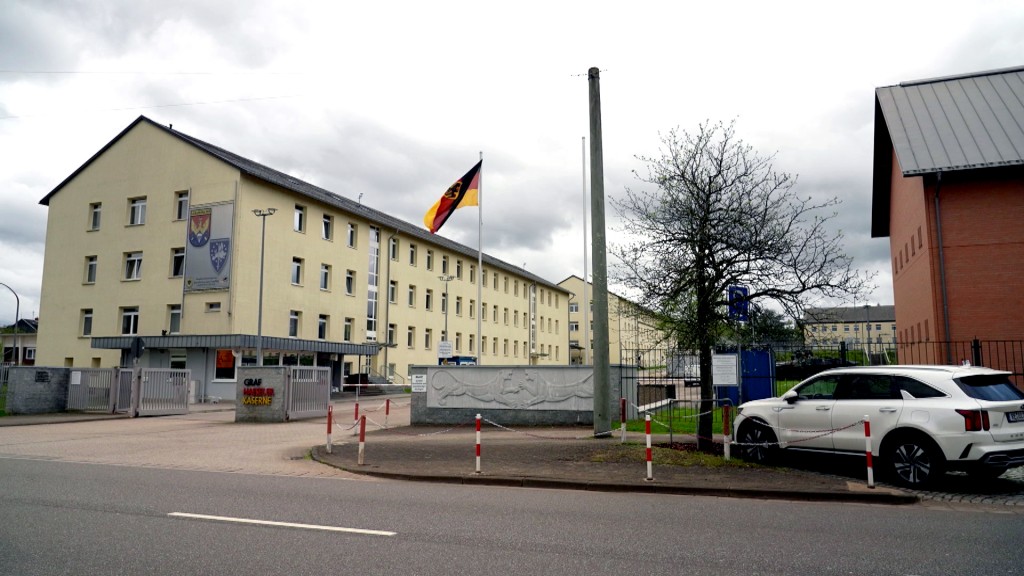 Die Graf Haeseler Kaserne in Lebach 