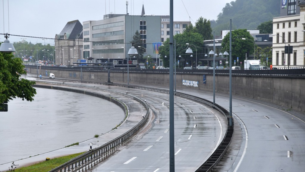 Foto: Stadtautobahn entwässert