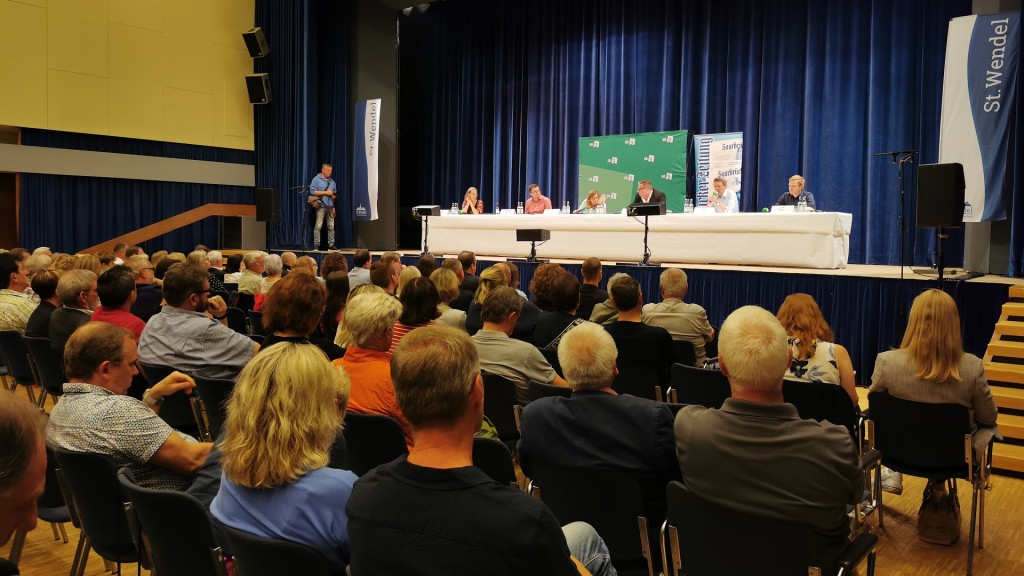 Podiumsdiskussion in St. Wendel