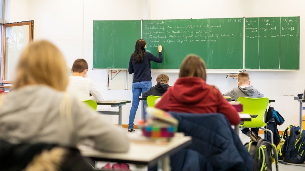 Lehrerin im Unterricht