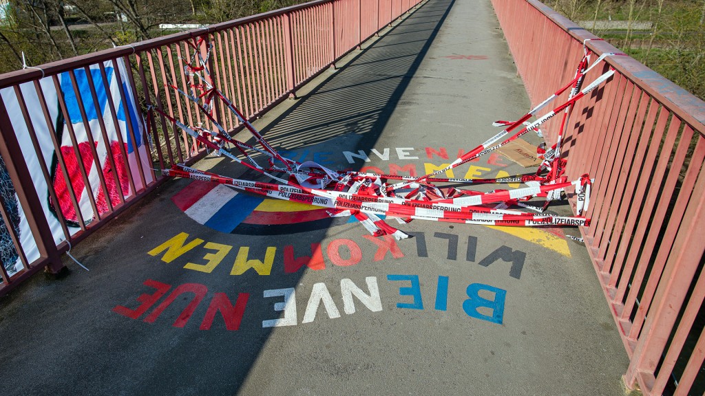 Brücke zwischen Kleinblittersdorf und Großblittersdorf