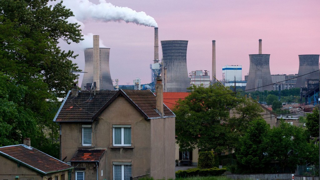 Der französische Grenzort Carling