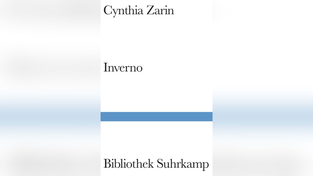Buchcover: Cynthia Zarin – Inverno 