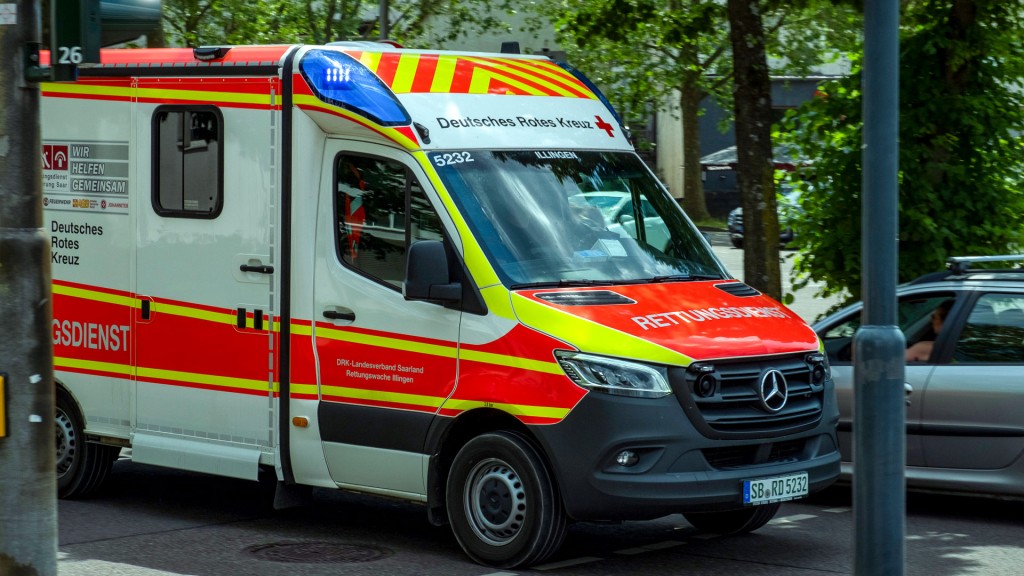 Foto: Ein Rettungswagen im Einsatz