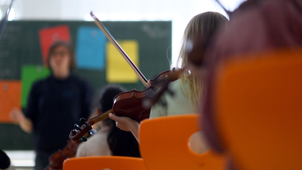 Musikunterricht an einer Schule