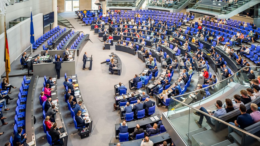 Plenarsaal Bundestag