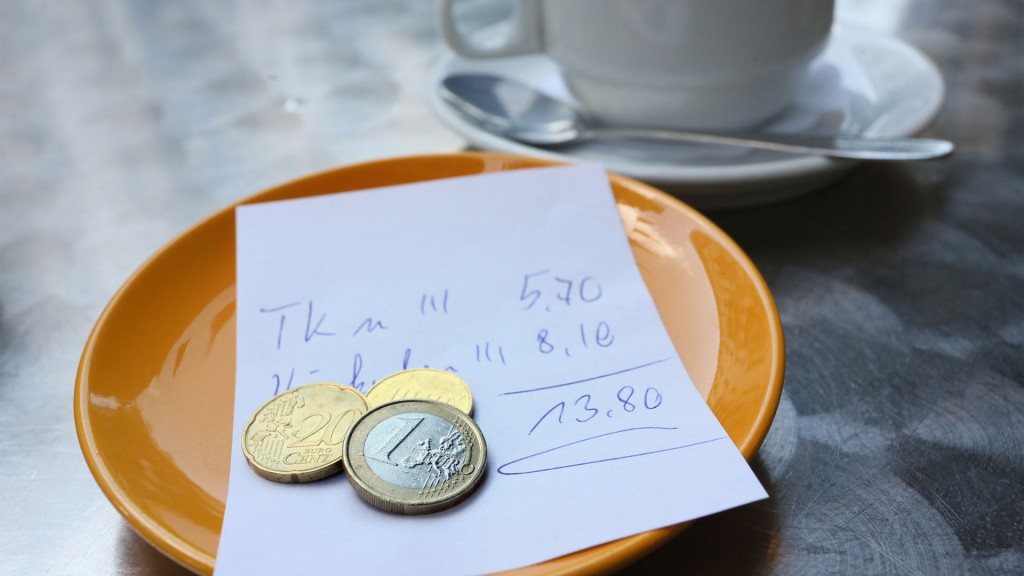 Trinkgeld im Restaurant