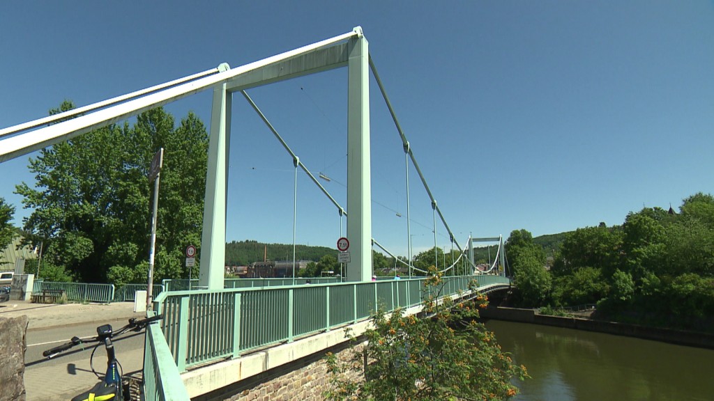 Die Saarbrücke in Mettlach