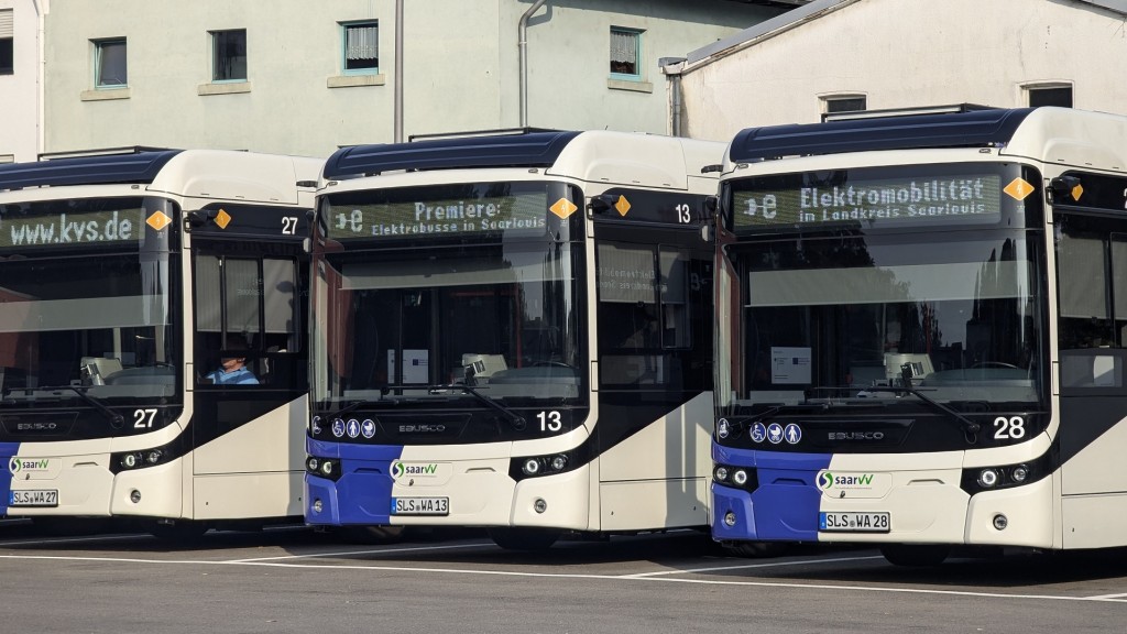 Elektro-Busse für Saarlouis