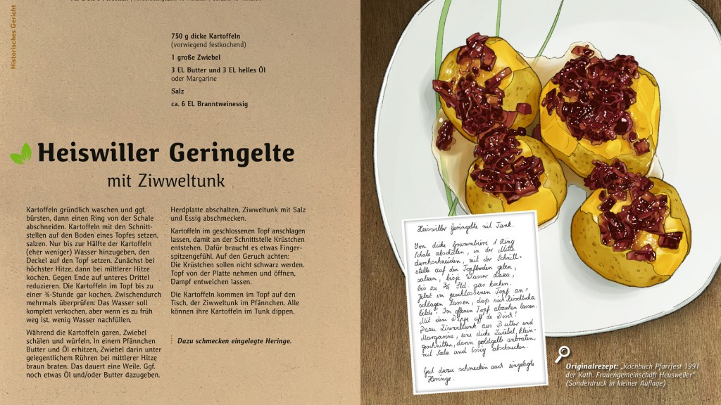 Rezeptseite Heiswiller Geringelte aus dem Buch 