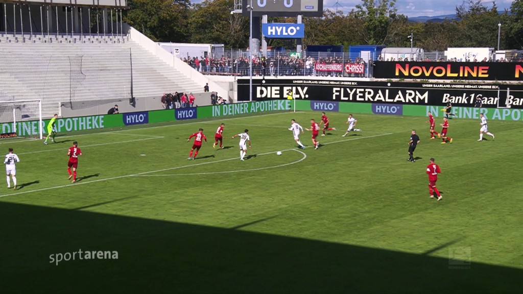 Foto: SV Elversberg gegen 1. FC Kaiserslautern