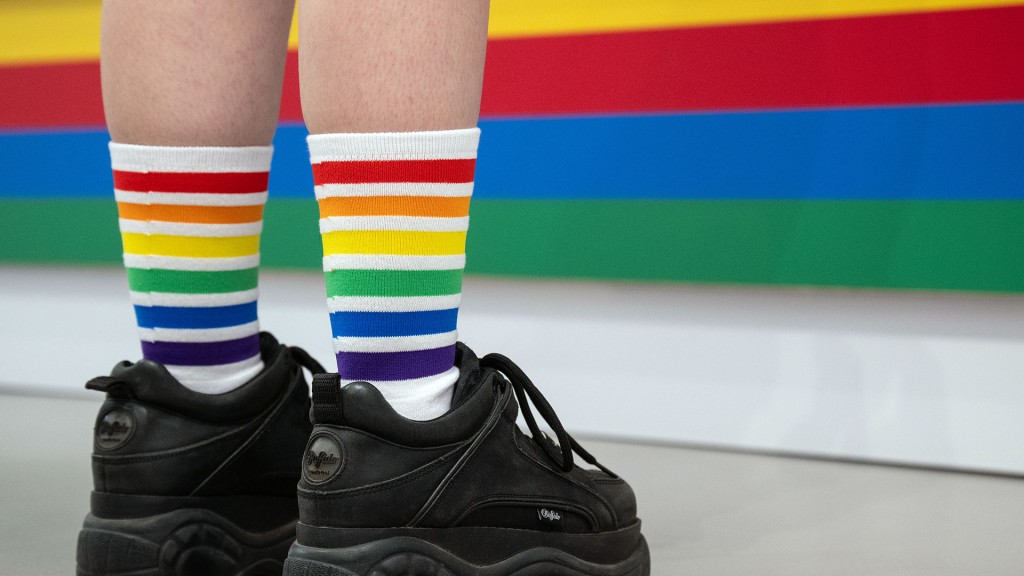 Foto: Regenbogen-Socken