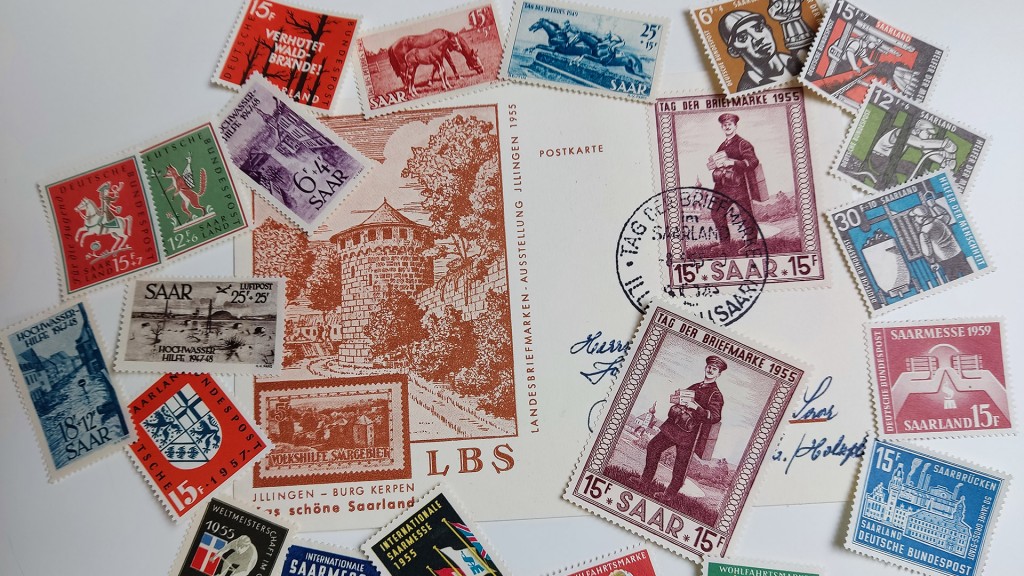 Saarländische Briefmarken