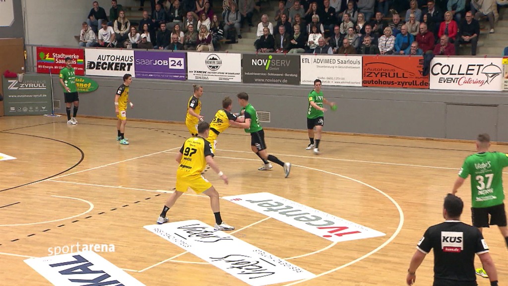 Foto: Handballspiel Saarlouis vs. Krefeld