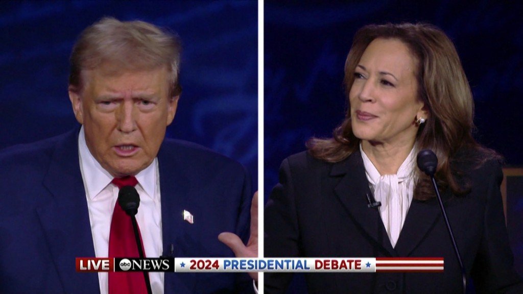 Trump und Harris im Tv-Duell