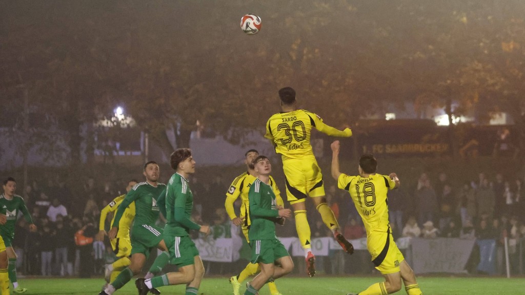 Der 1. FC Saarbrücken im Saarlandpokal beim SG Saubauch. 