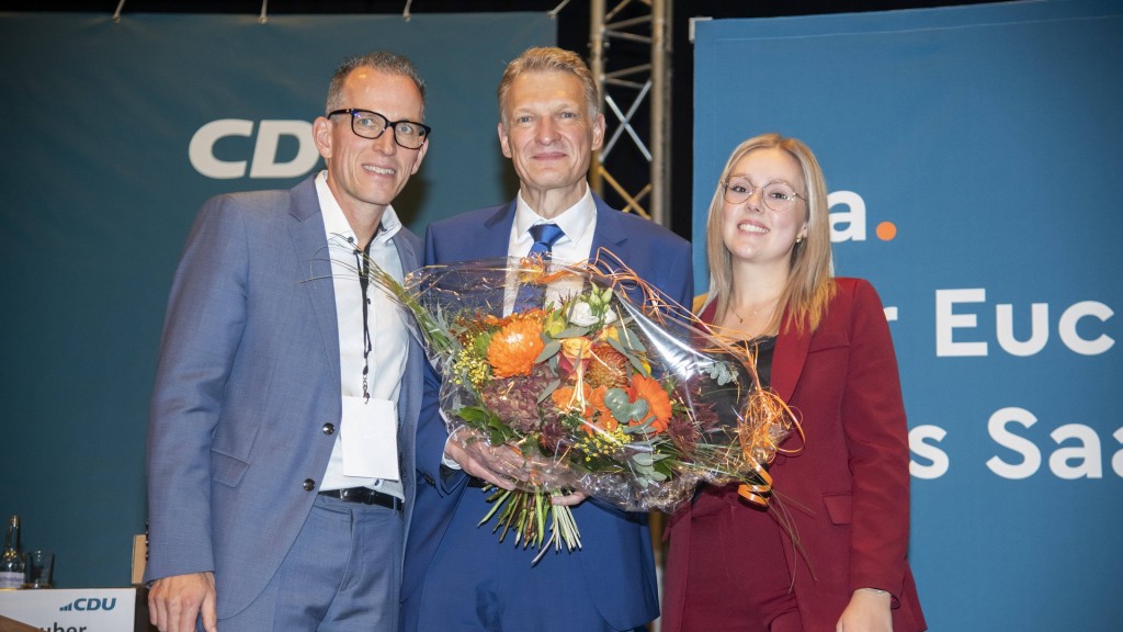 Foto: Stephan Toscani wurde auf dem Landesparteitag der CDU Saar zum Landesvorsitzenden gewählt.