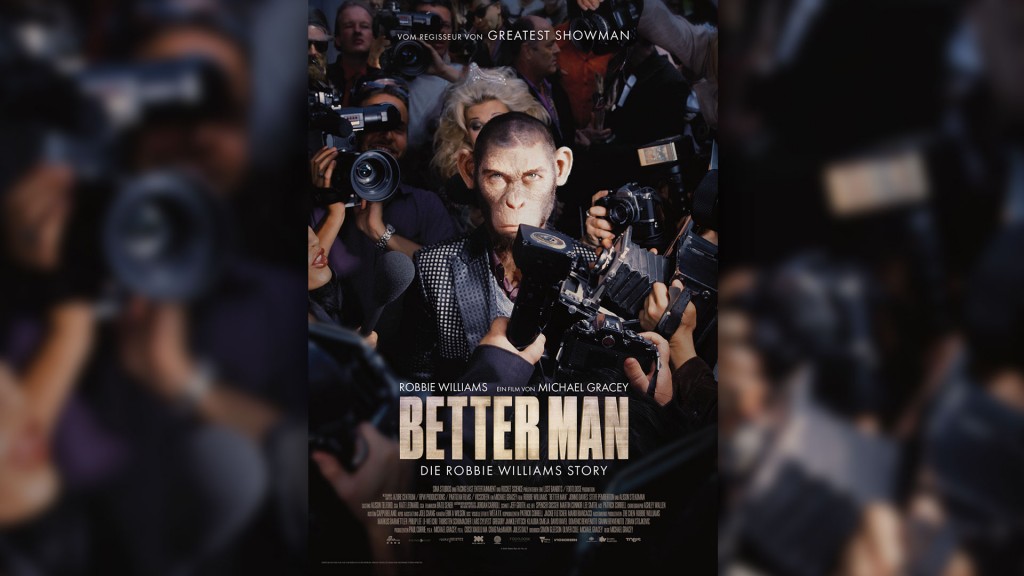 SR 1 Kinotipp: Better Man - Die Robbie Williams Story