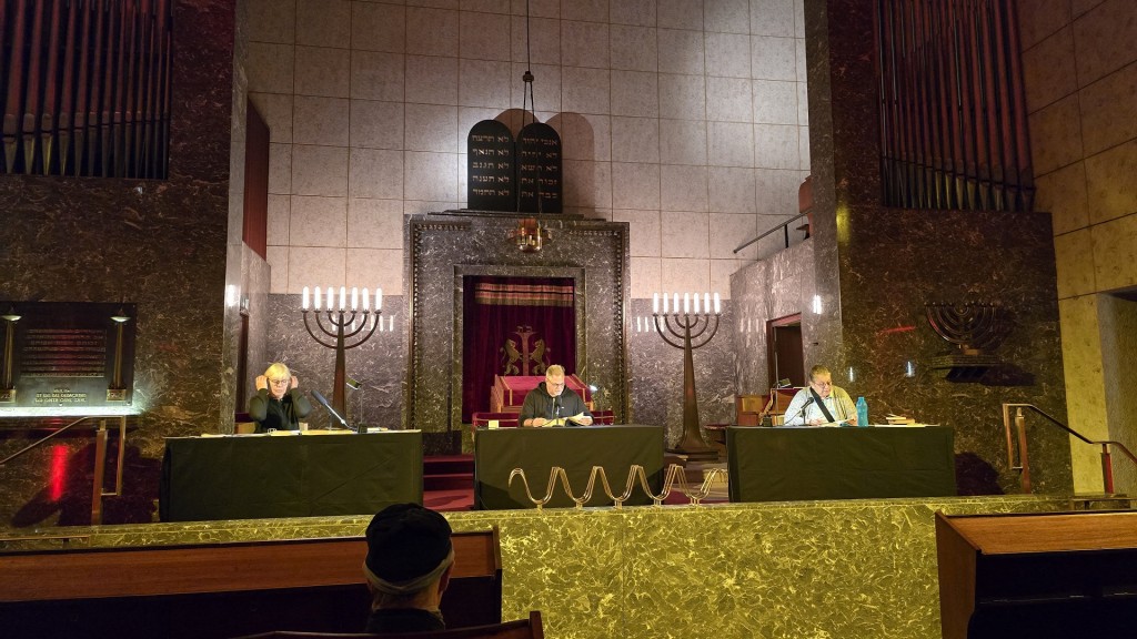 Klangstele in Saarbrücker Synagoge