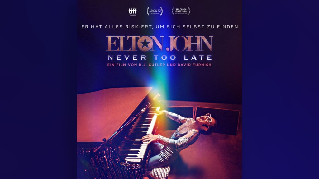 Doku-Plakat: Elton John - Never Too Late