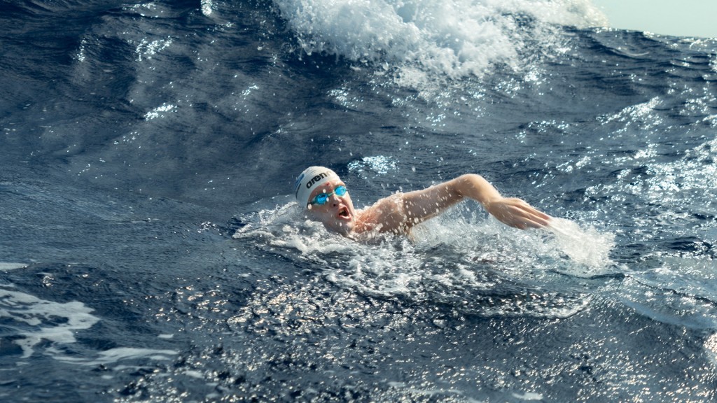 Foto: Schwimmer Andreas Waschburger will neuen Rekord aufstellen