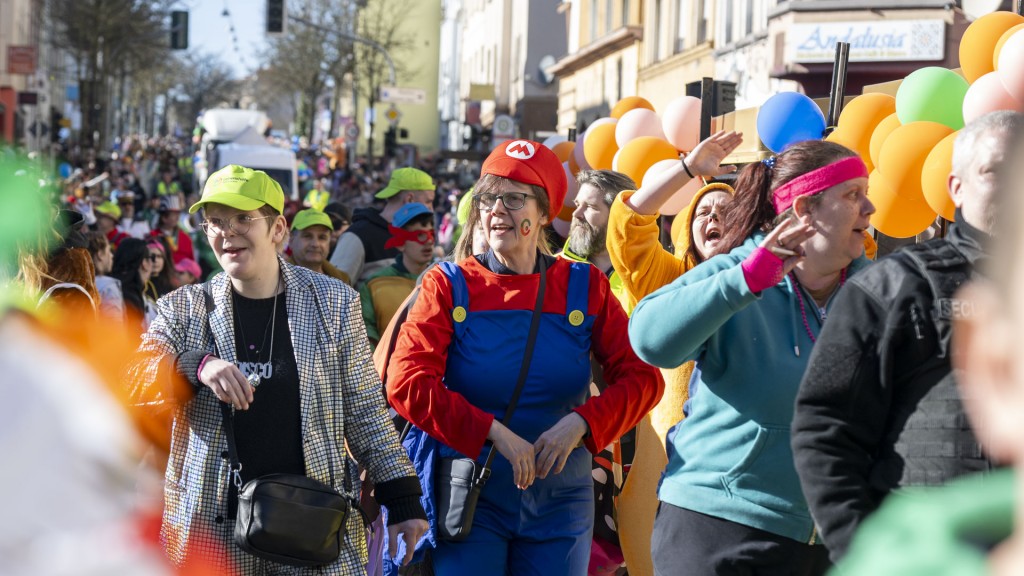 Der Rosenmontagsumzug 2025 in Burbach