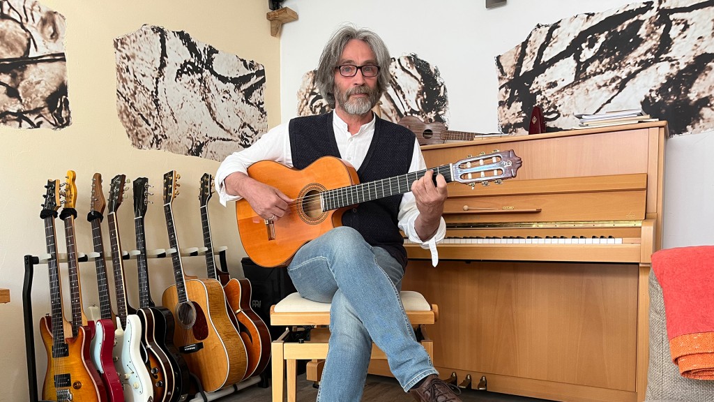 Mitorganisator der Gitarrenmesse Jürgen Krewer