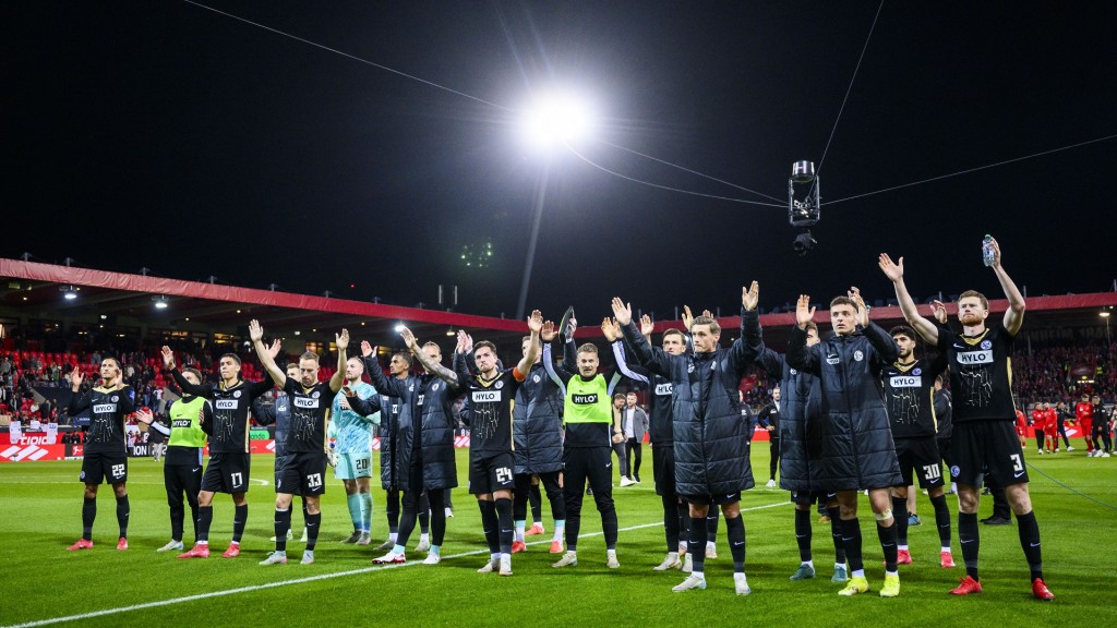 Die Spieler des SV Elversberg