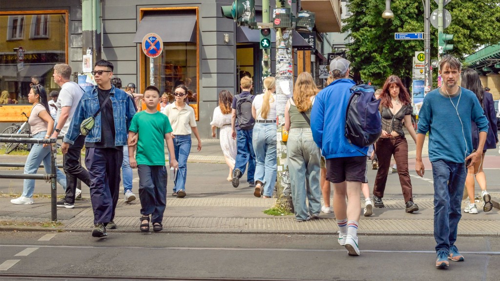 Menschen in der Stadt