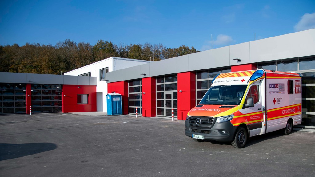 Rettungswache in Saarbrücken Burbach
