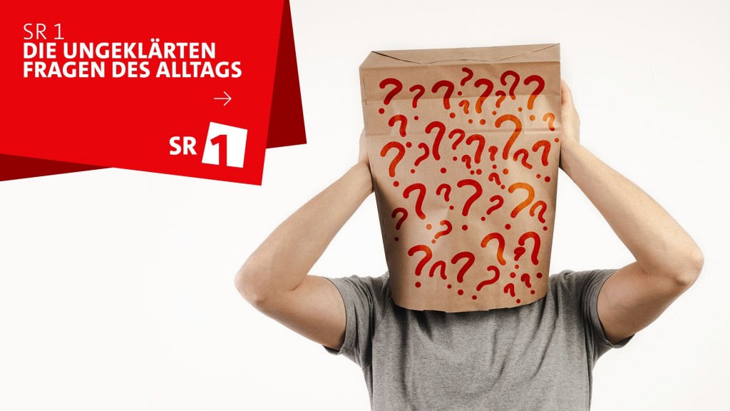 Fragezeichen auf Tüte