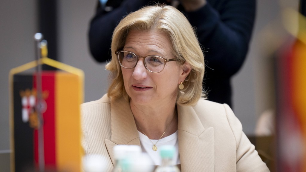 Ministerpräsidentin des Saarlandes Anke Rehlinger