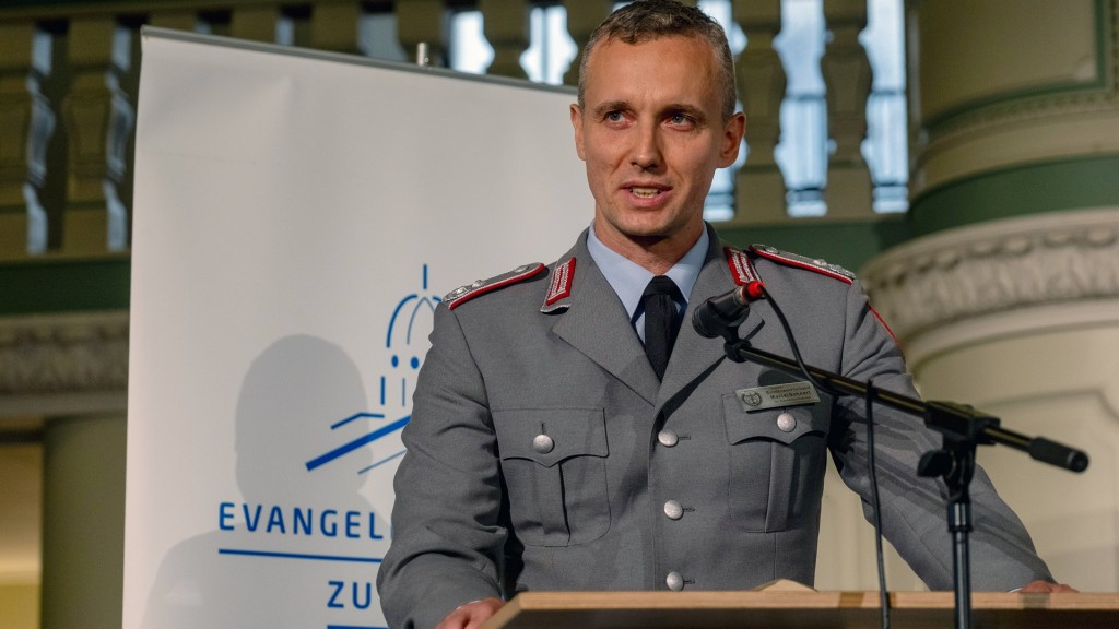 Marcel Bohnert vom deutschen Bundeswehrverband.