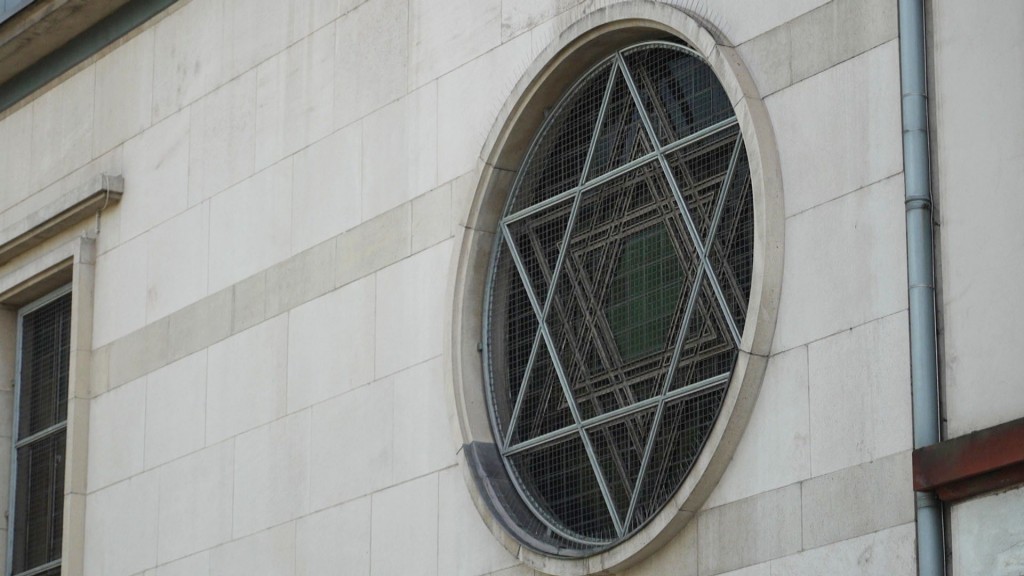 Fenster der Synagoge in Saarbrücken