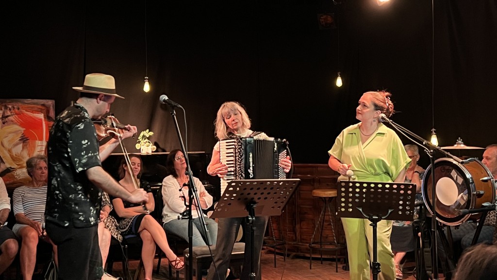 Das Ensemble Lebedik bei der 